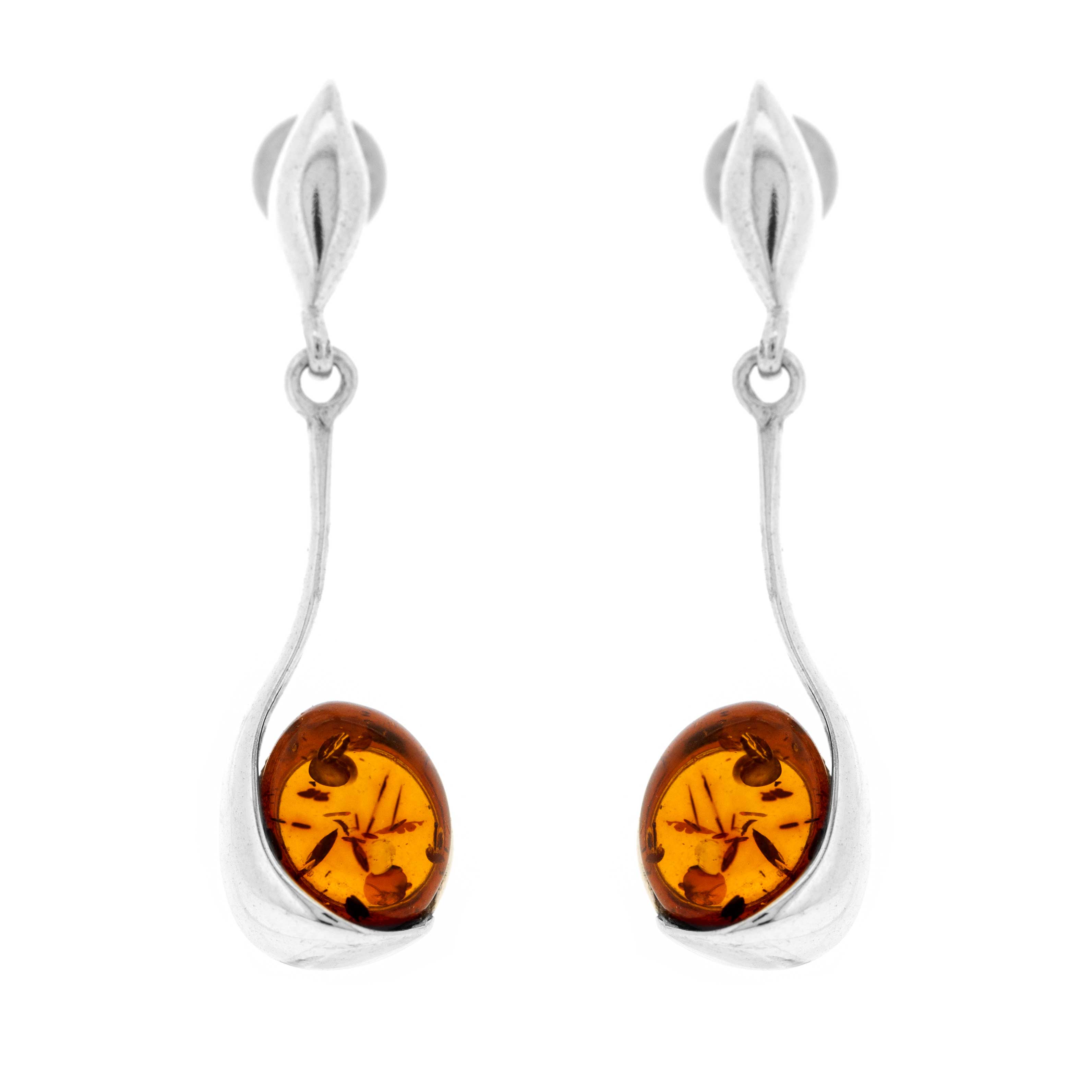 Classic Amber Papoose Earrings