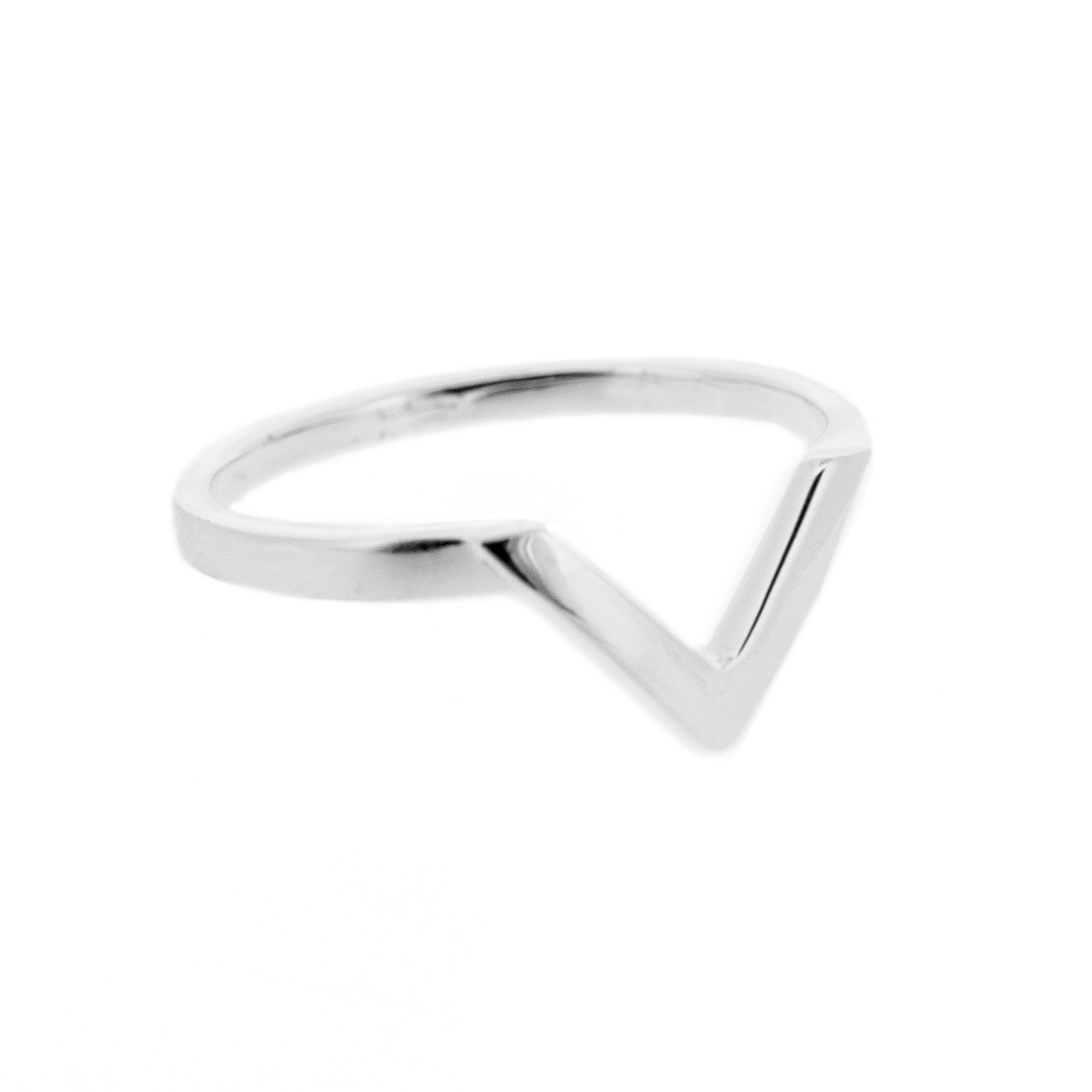 Simply Silver Wishbone Ring