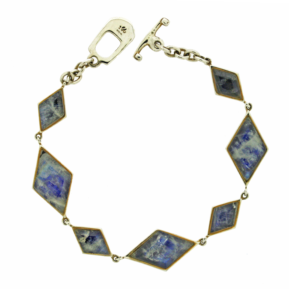 Fervour Diamond Moonstone Bracelet