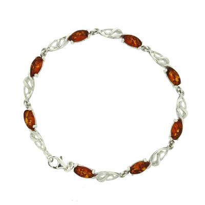 Classic Amber "Nouveau" Bracelet