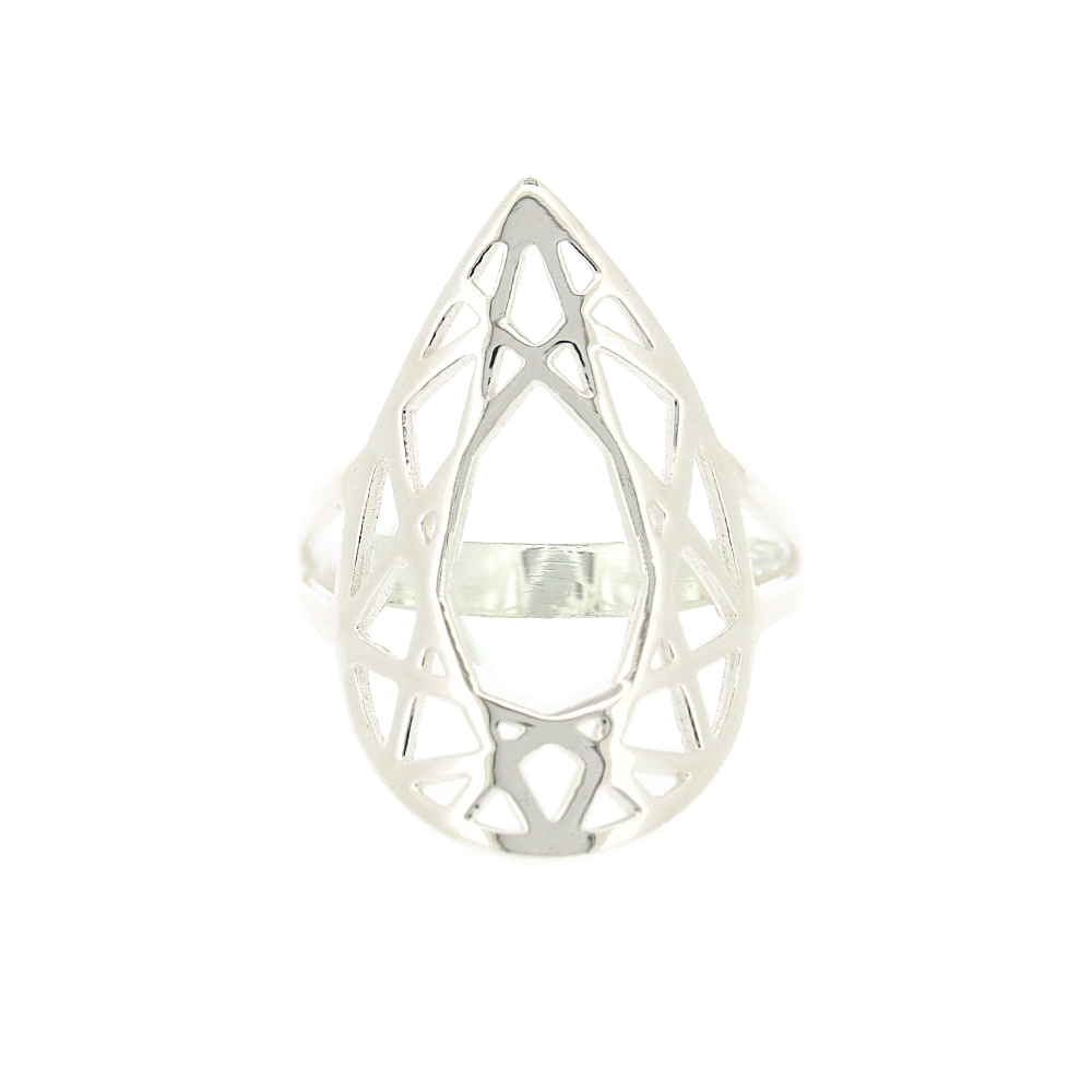 Geo Diamonds Pear Cut Ring