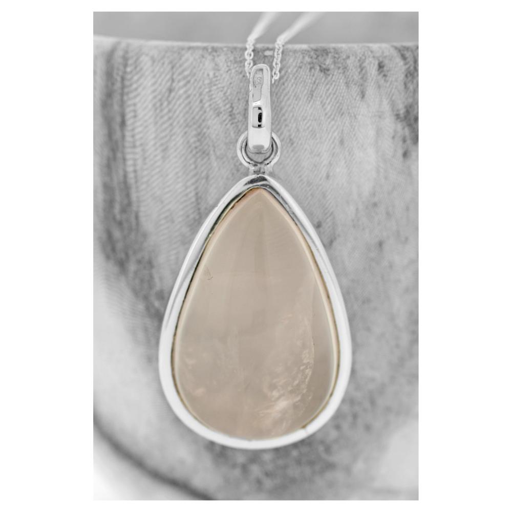 Bespoke Rose Quartz Pendant