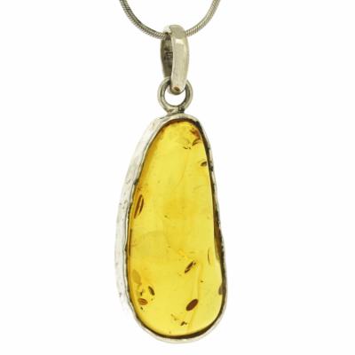 Bespoke Lemon Amber Pendant