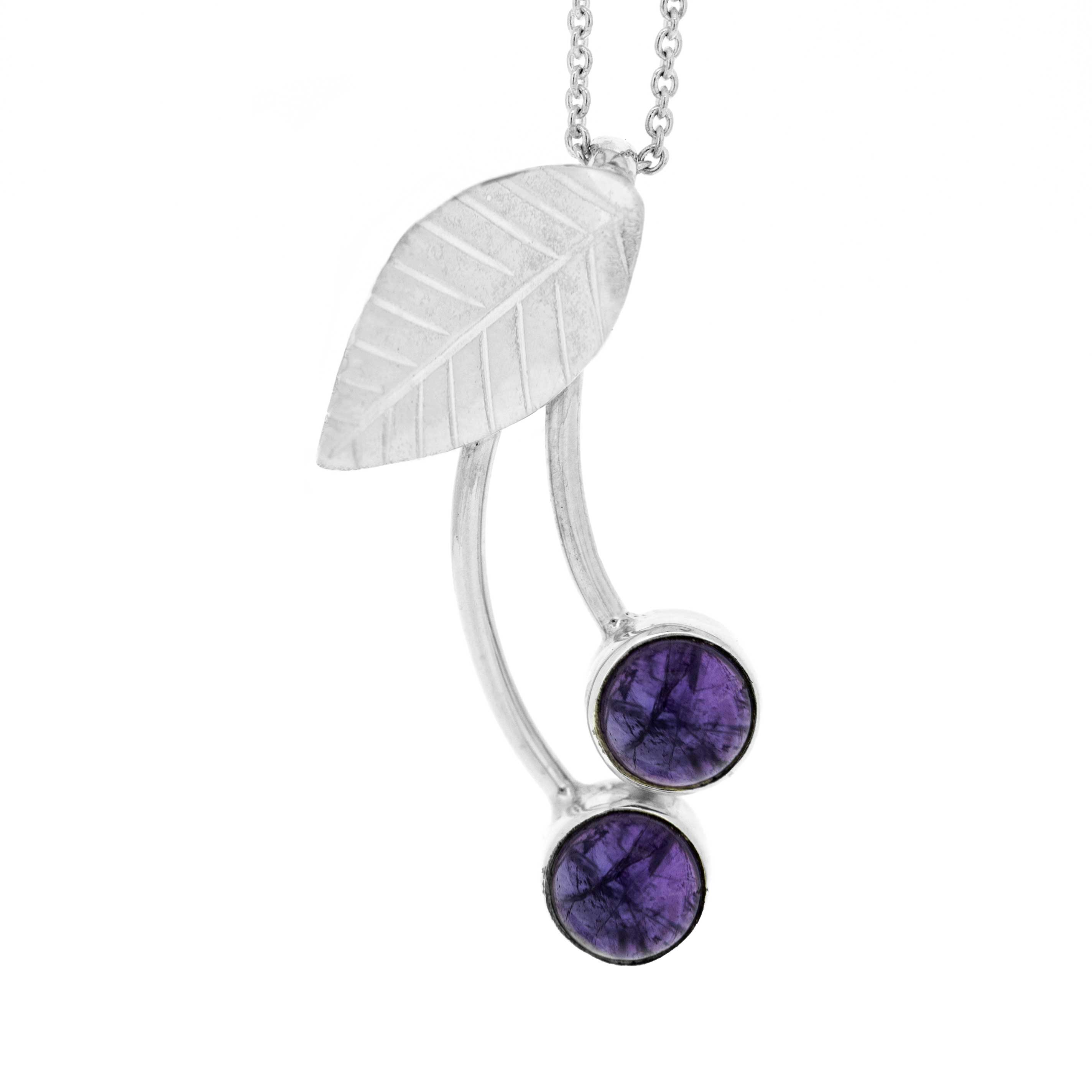 Bemine Cherry Design Stone Pendant 
