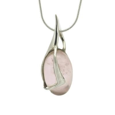 Bespoke Rose Quartz Pendant