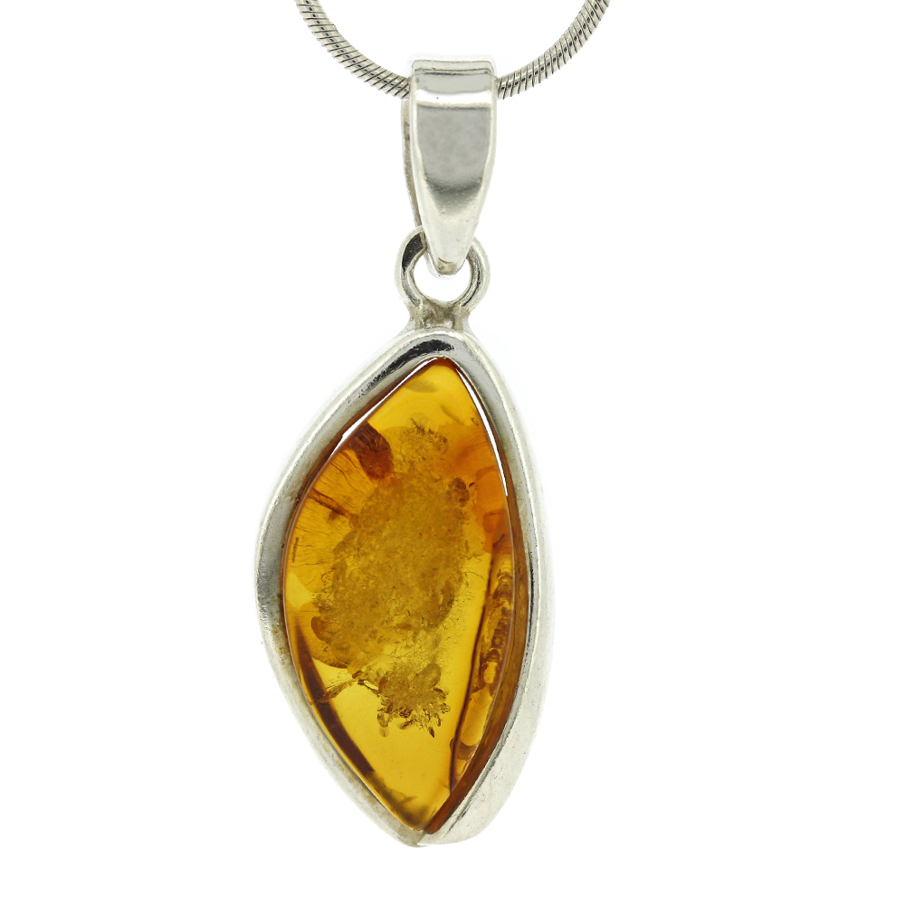 Bespoke Cognac Amber Pendant