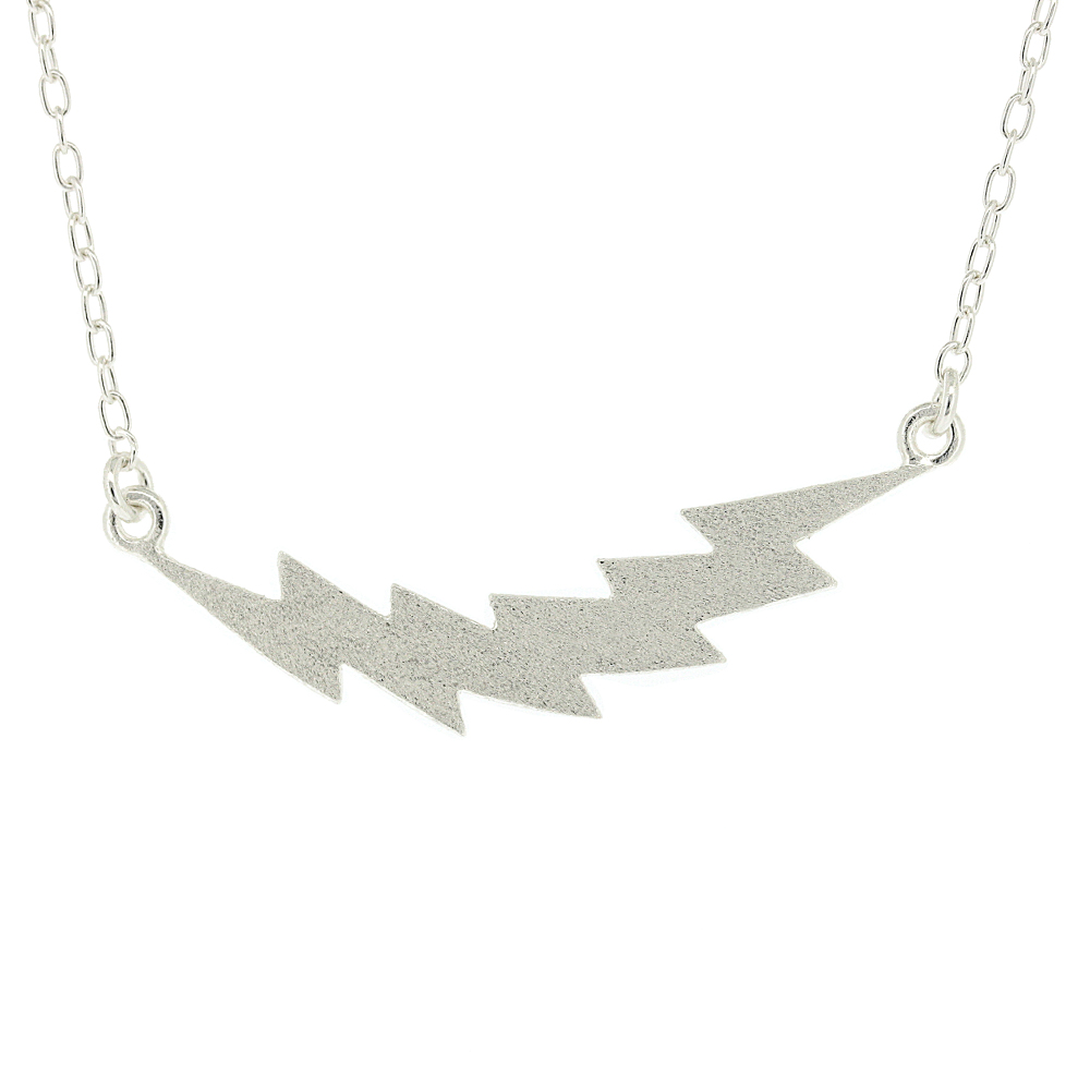 Silver Creation Lightning Necklace