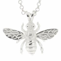 Silver Creation  Honey Bee Pendant