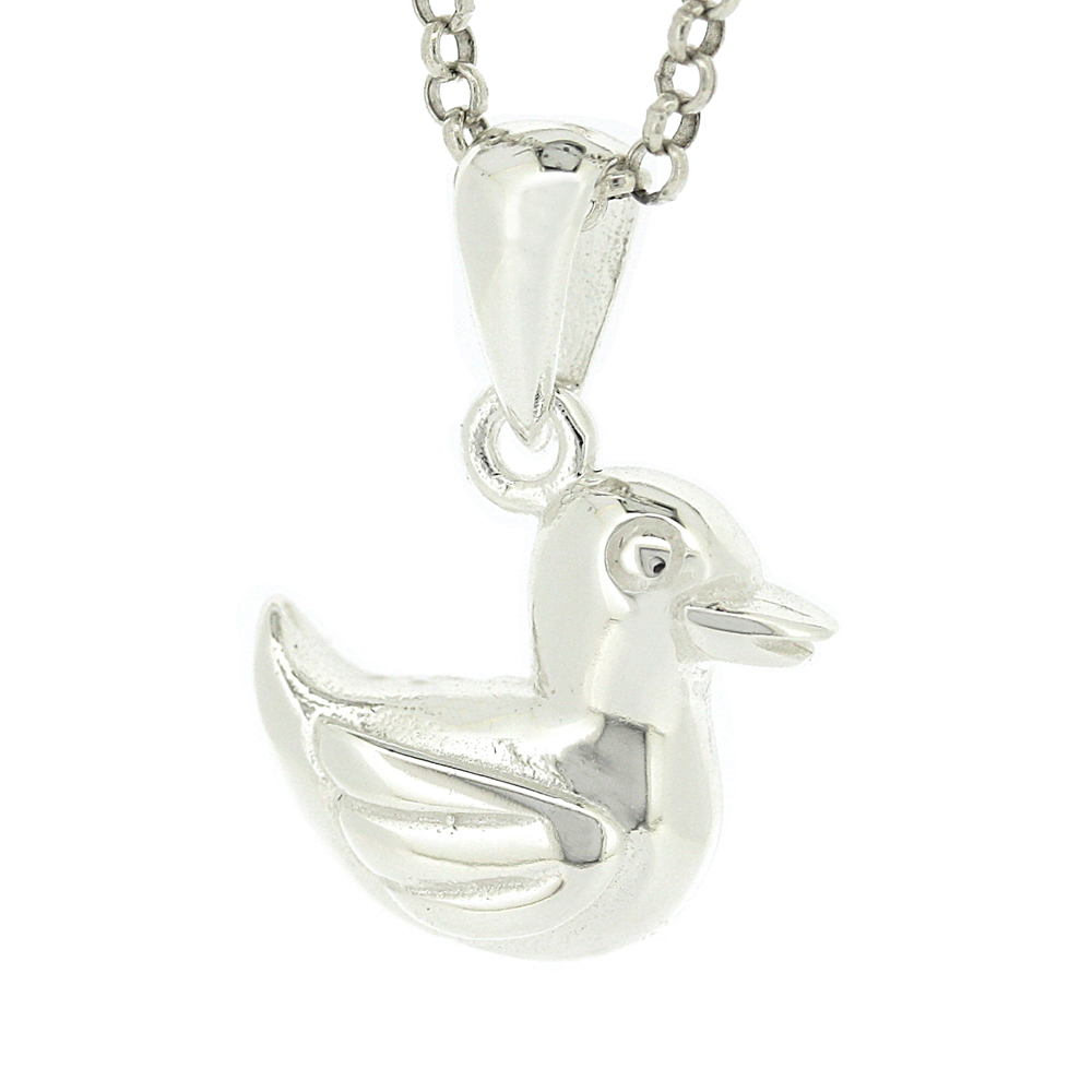 Kitten Baby Duck Pendant