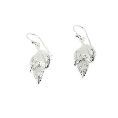 Silver Creation Verdant Leaves Earrings