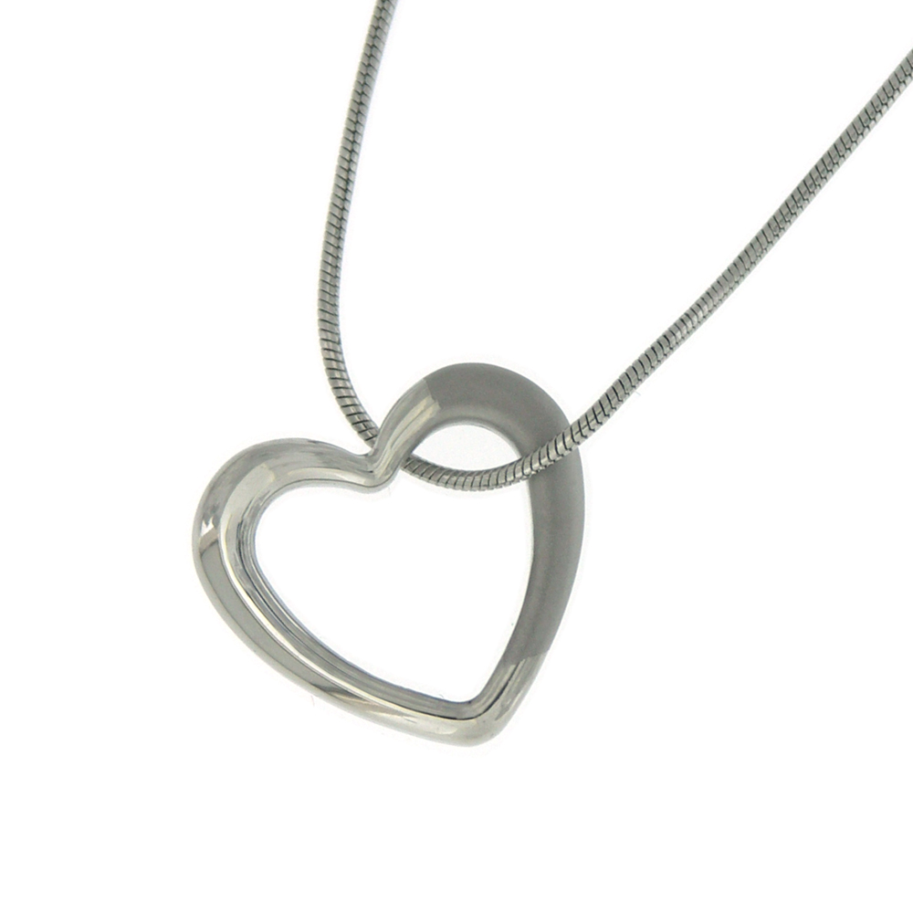 Nova Steel Heart Pendant