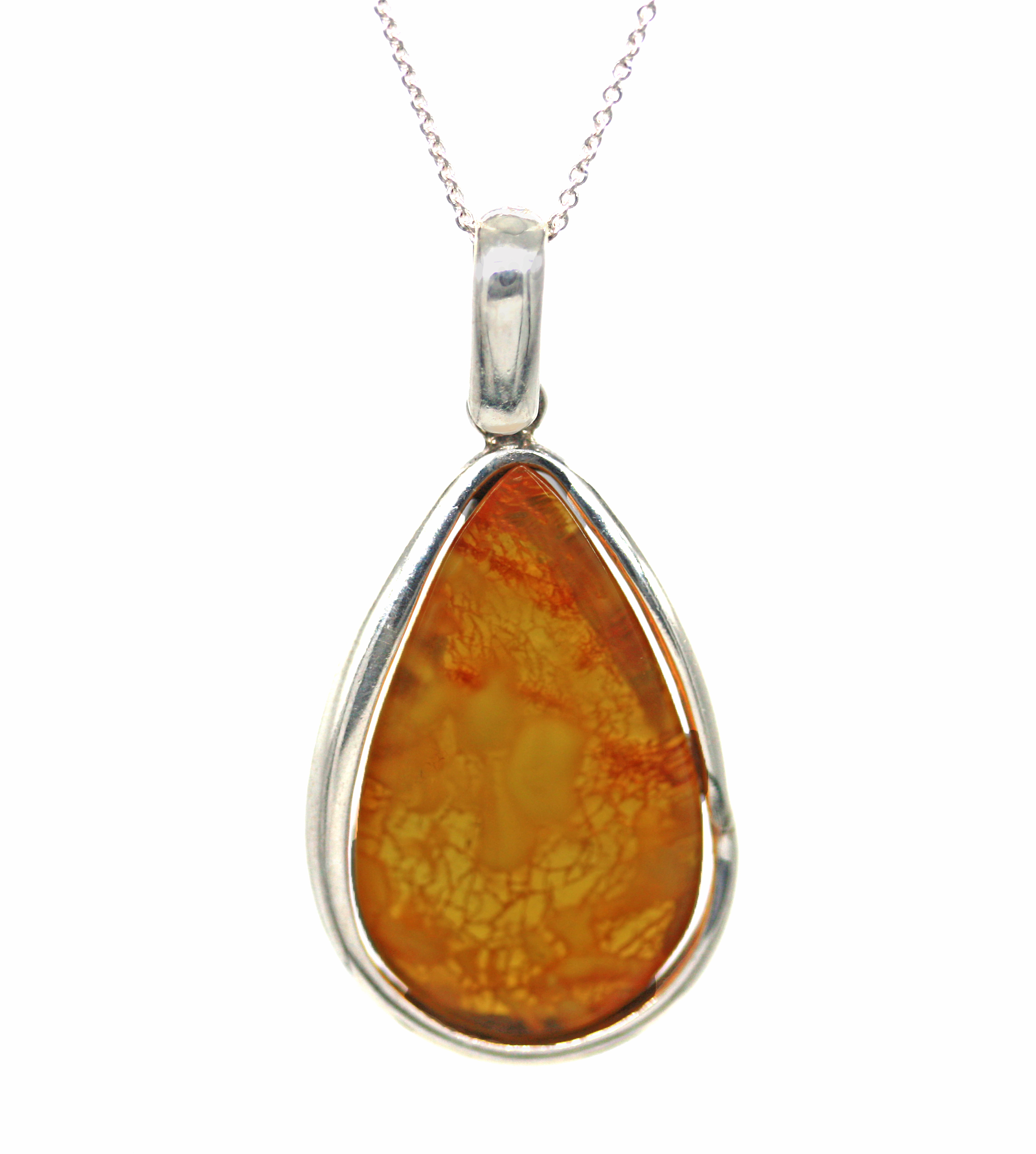 Bespoke Lemon Amber Pendant