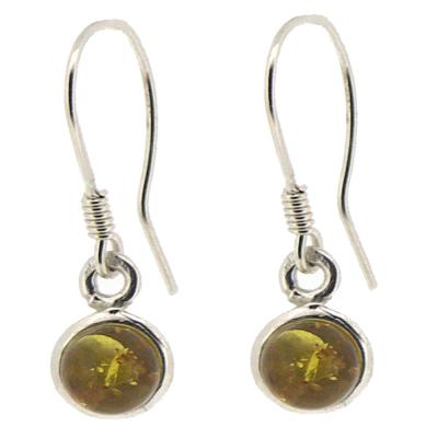 Amber Romance Small Drop Earrings