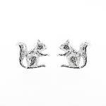 Silver Creation Stud Earrings