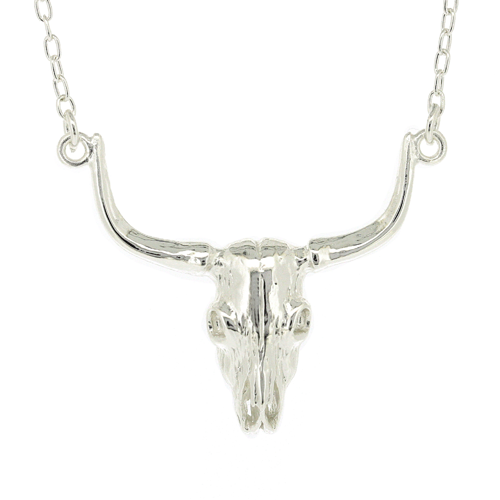 Silver Creation  Highland Cow Necklace