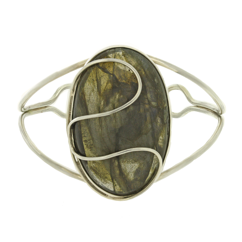 Bespoke Labradorite Bangle