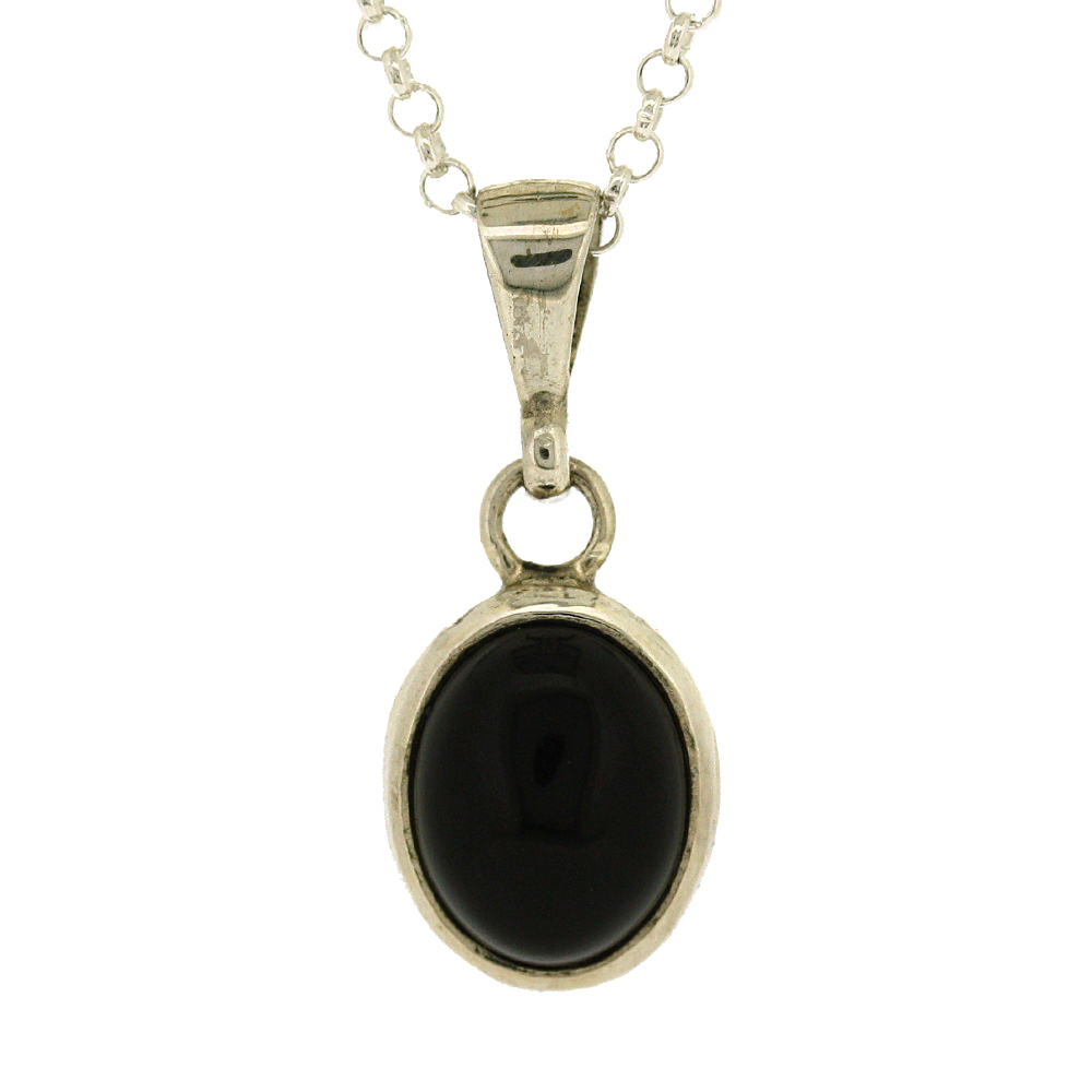 Bemine Oval Stone Pendant