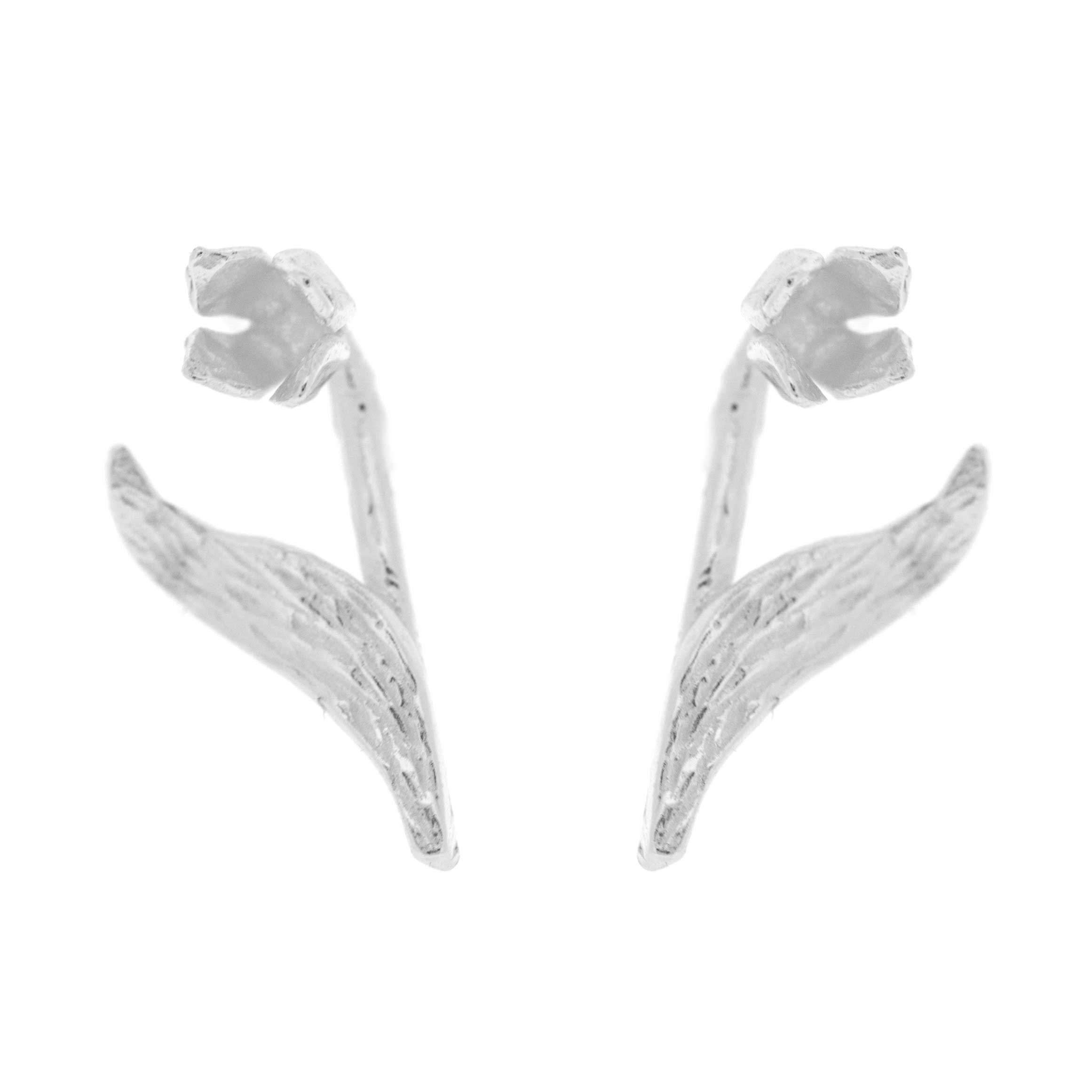 Silver Creation Bluebell Stud Earrings