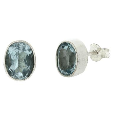 Bemine Large Oval Studs