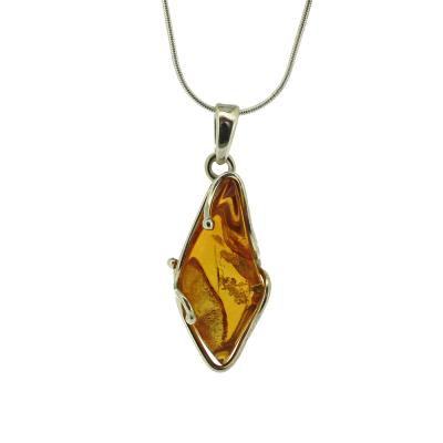 Bespoke Cognac Amber Pendant 