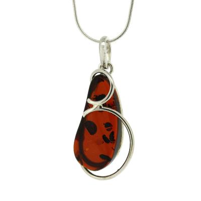 Bespoke Cherry Amber Pendant 