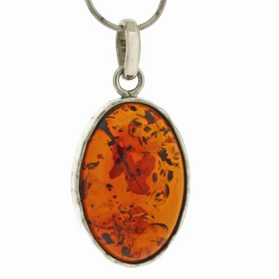 Bespoke Cognac Amber Pendant