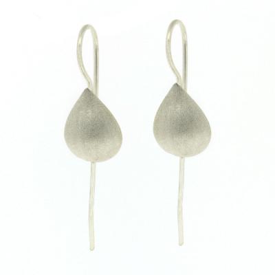 Silver Creation Lonely as a Cloud Raindrop Earring