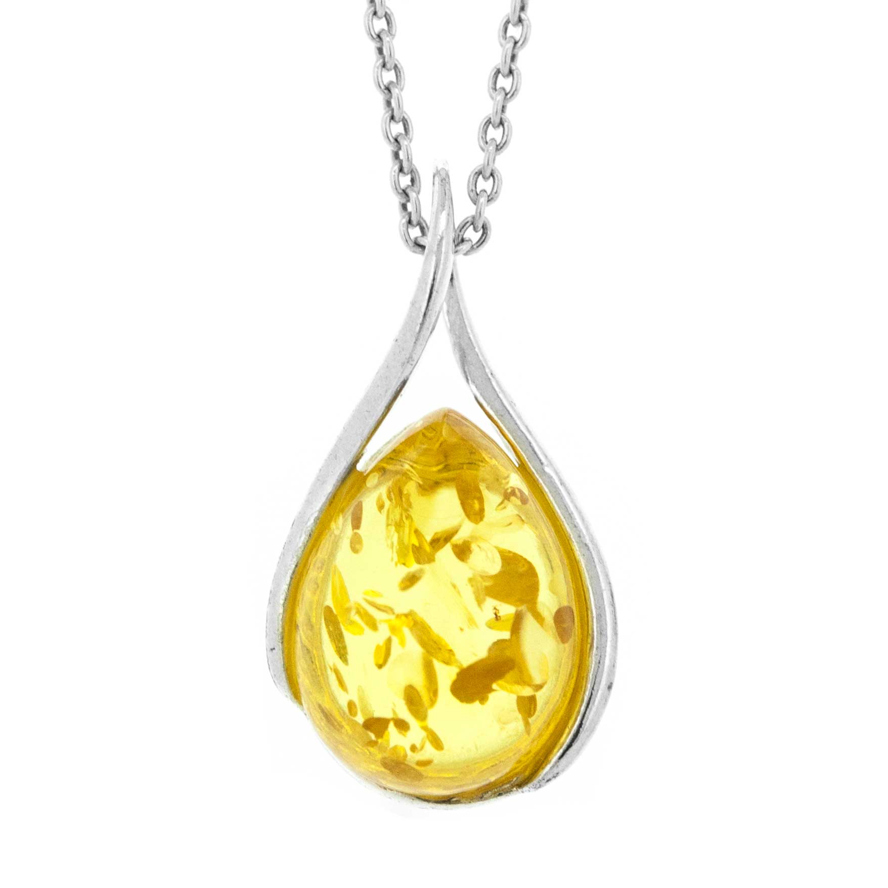 Classic Amber Twist Pendant