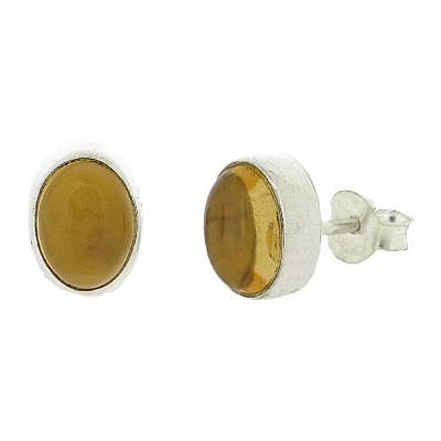 Bemine Large Oval Studs