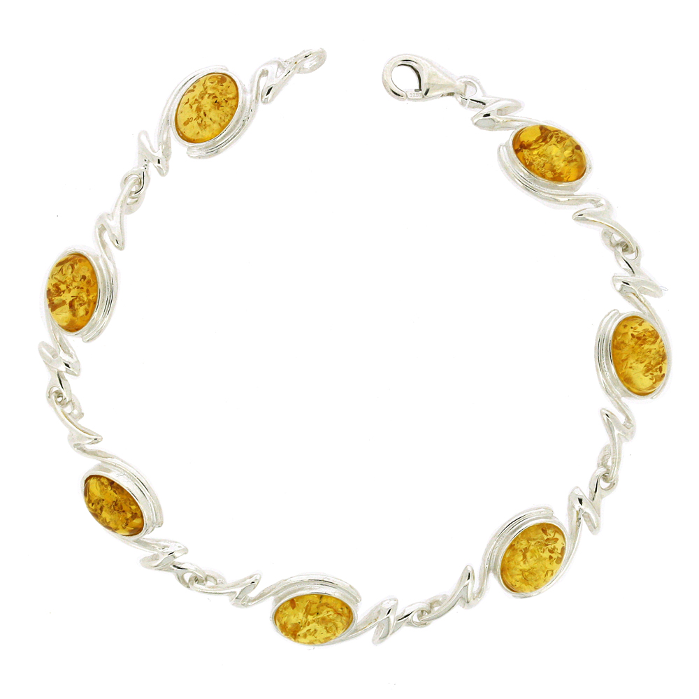 Romance Amber 'Lightning' Bracelet