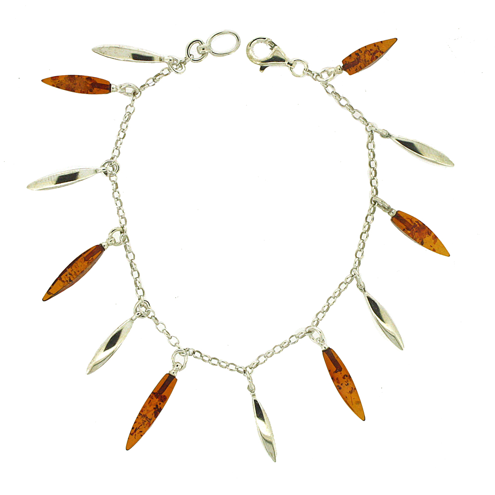 Amber Summer Rain Bracelet