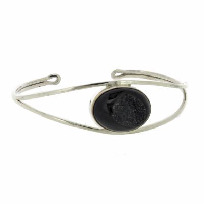 Bespoke Druzy Quartz Bangle