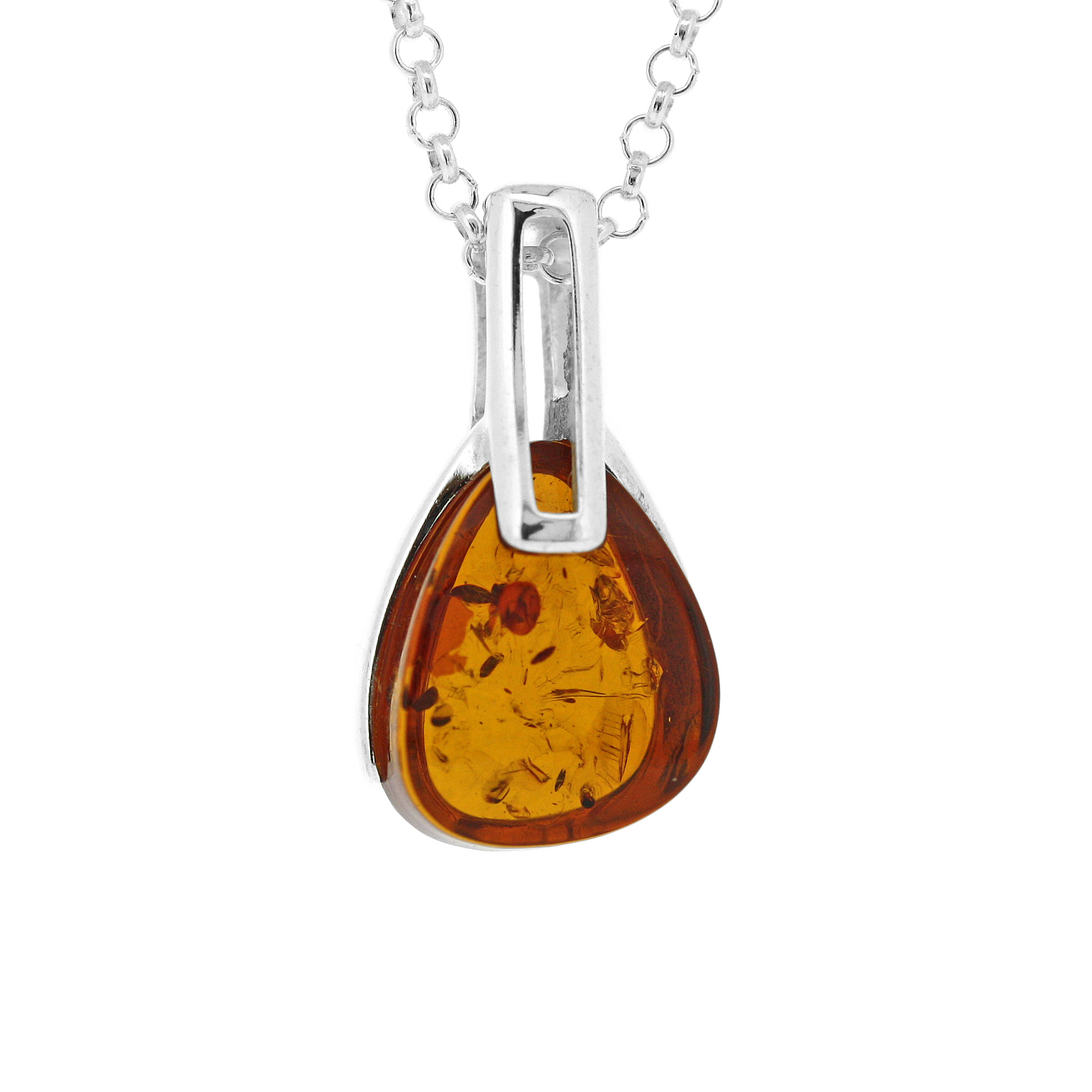 Classic Amber Victoria Pendant