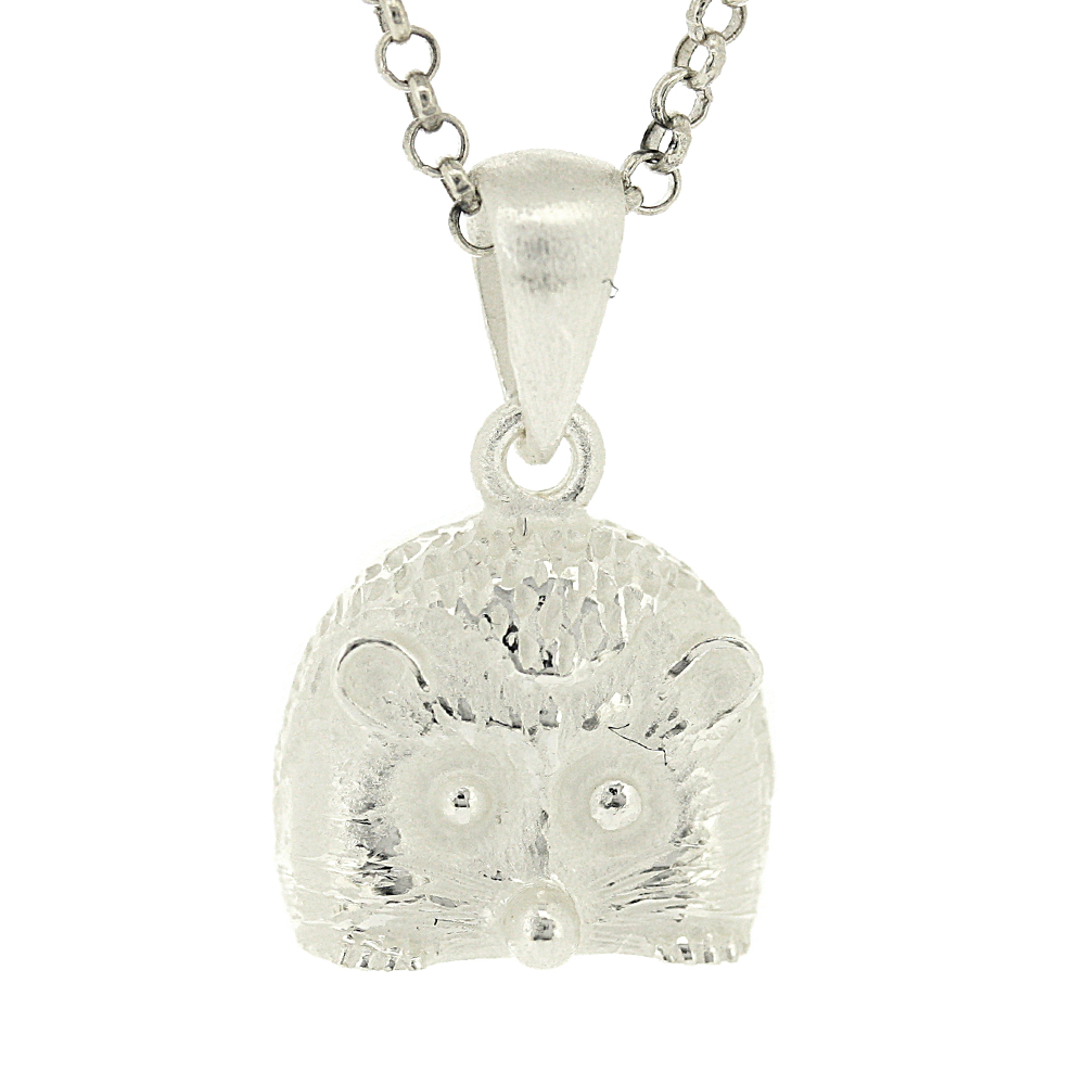 Silver Creation Hedgehog Pendant  
