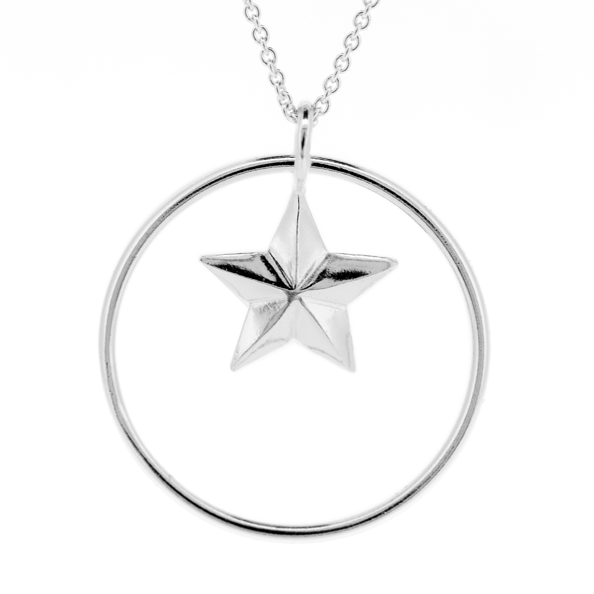 Kitten Star Pendant