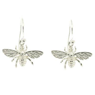 Silver Creation  Honey Bee Earring