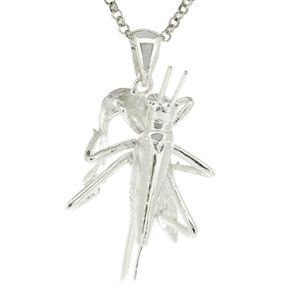 Kitten Grasshopper Pendant 