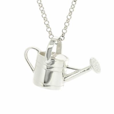 Silver Creation Watering Can Pendant 