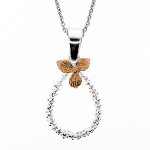 Silver Creation Trillium Pendant 