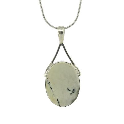 Bespoke Dendritic Agate Pendant