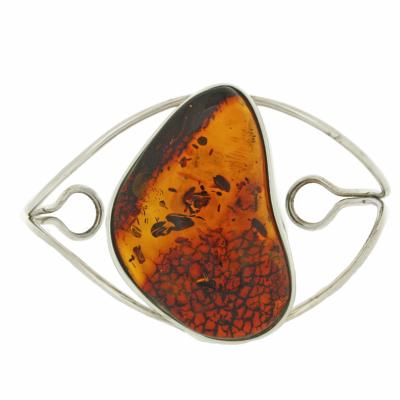 Bespoke Cognac Amber Bangle