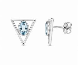 Bemine Triangle Studs