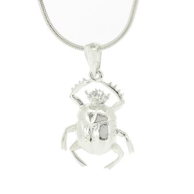 Kitten Scarab Beetle Pendant 