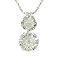 Silver Creation Wall Flower Pendant 