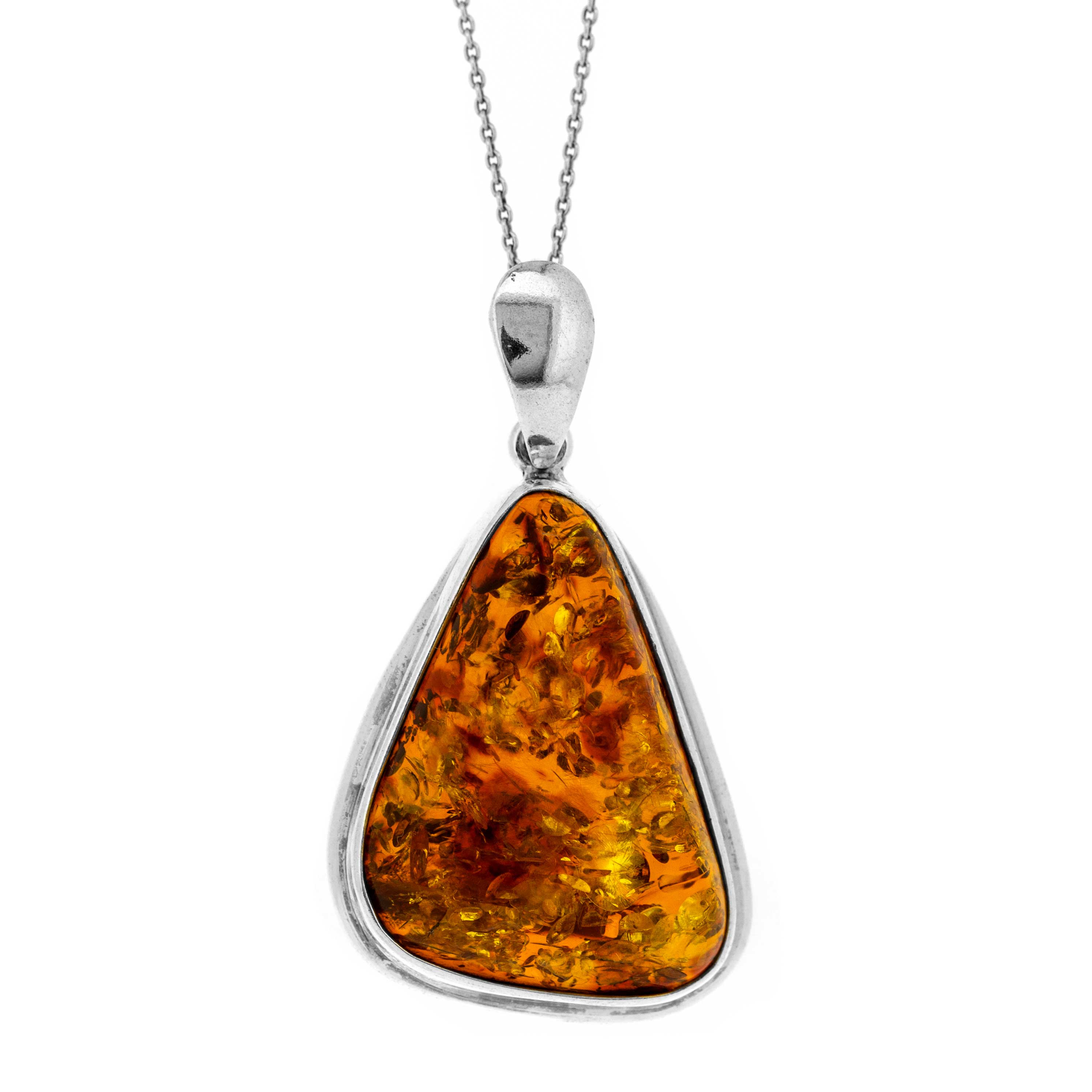 Bespoke Cognac Amber Pendant 