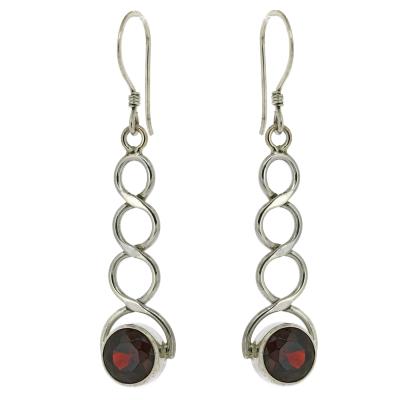 Bemine Long Twisted Earrings