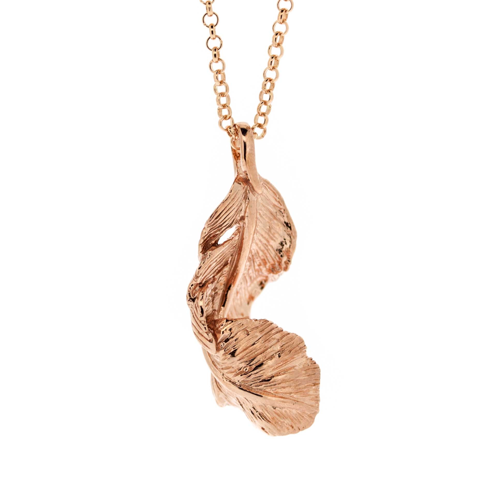Silver Creation Feather Pendant