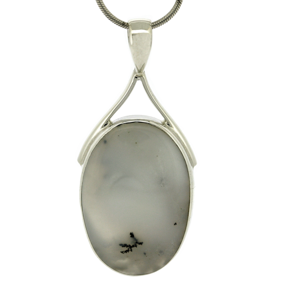 Bespoke Dendritic Agate Pendant