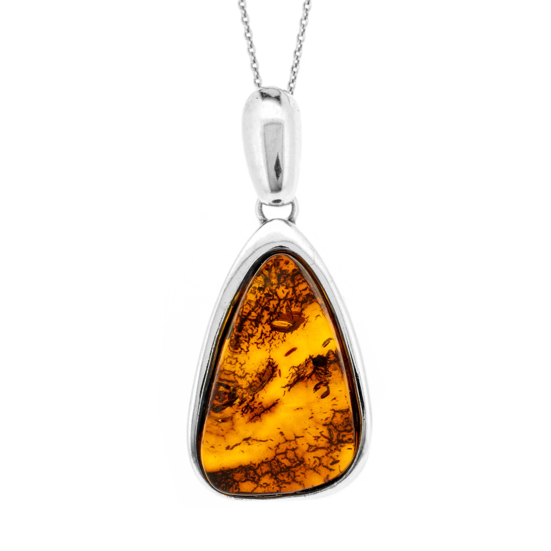 Bespoke Cognac Amber Pendant