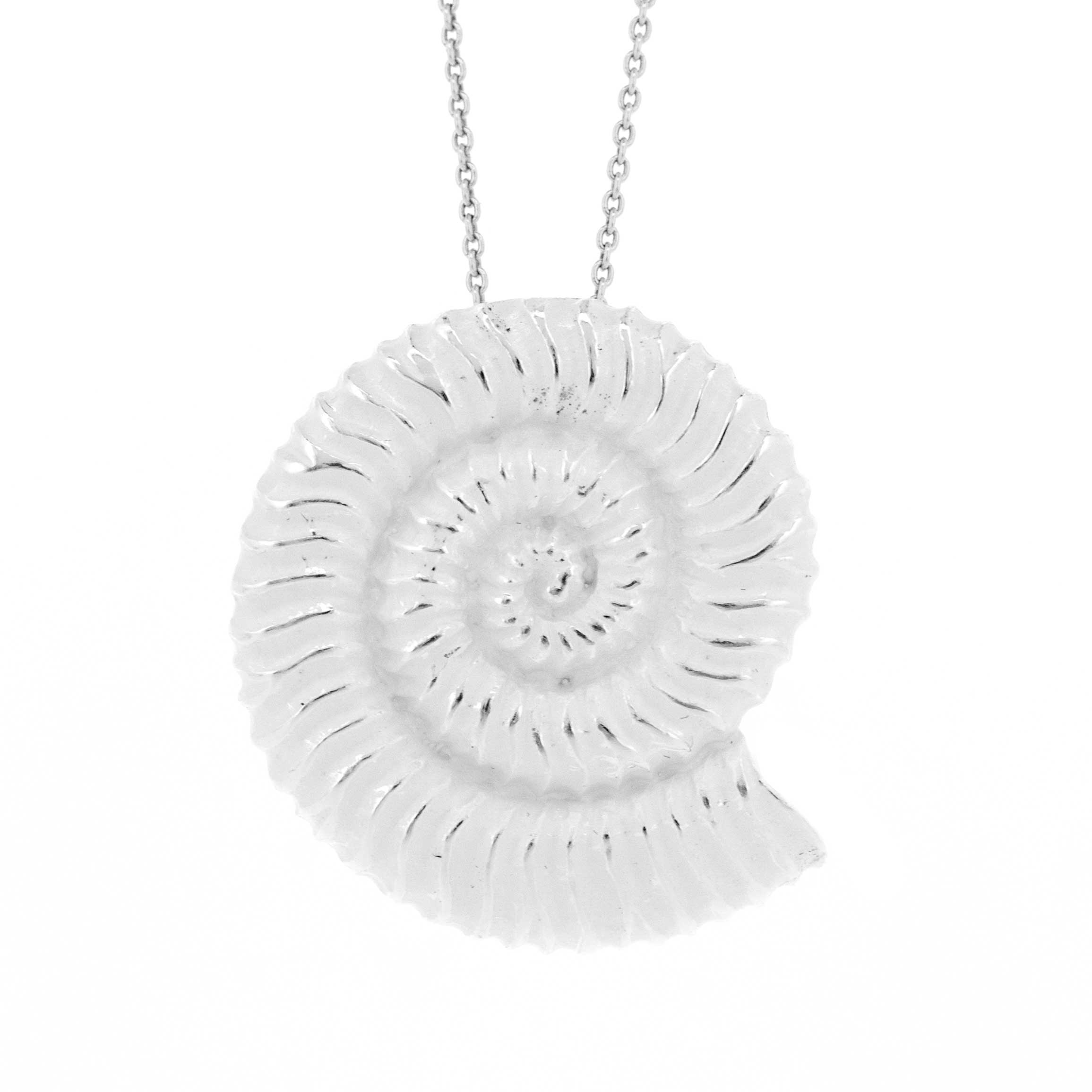 Silver Creation Ammonite Pendant 